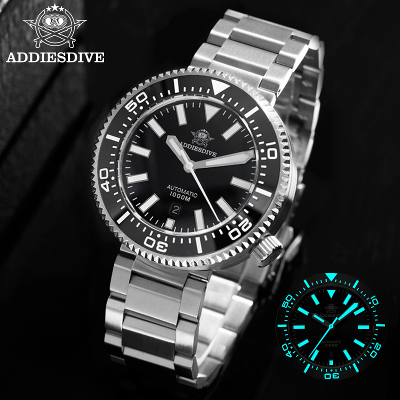 Seiko Watch 5 Sports - ADDIESDIVE Heren Luxe Horloge 1000m Duikhorloge