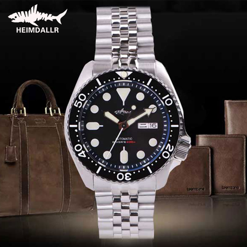 Seiko Watch 5 Sports - HEIMDALLR Sharkey SKX007 Vintage Duikhorloge Mechanische