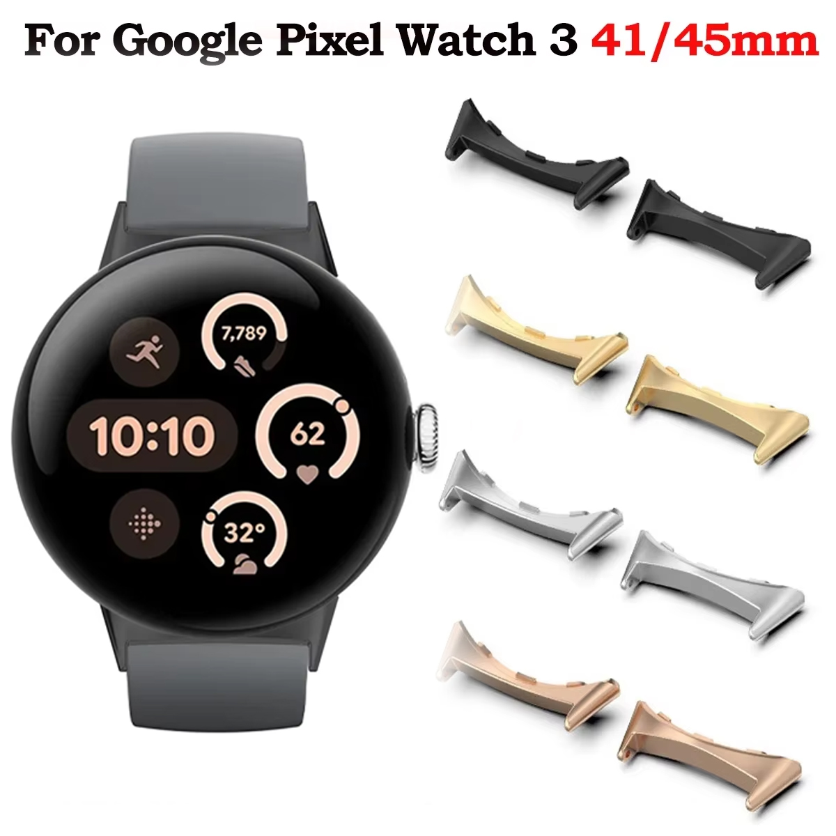 Watch Strap Replacement - 2 Stuks Horlogeband Connector Adapter Voor