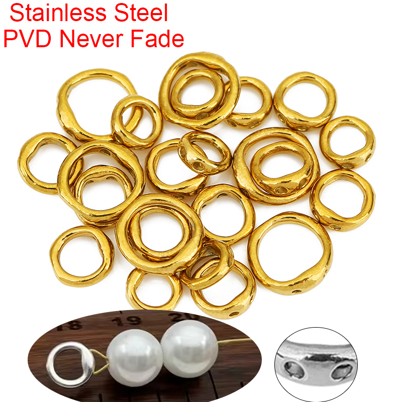 Charm Bracelet Beads - 20 stuks roestvrijstalen kettingsluitingen haken draadsnijden