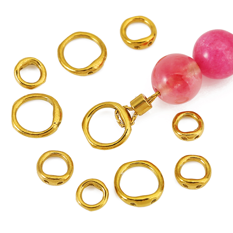 Charm Bracelet Beads - 30 stuks 5/6/8mm RVS kralenbenodigdheden kettinggespen