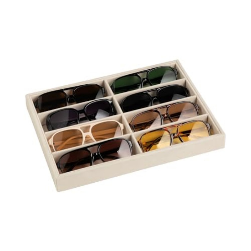 Jewelry Eyewear Watches & Accessories - Zonnebrillenorganizer Opbergbak 8 Vakken Brillen Horlogehouder