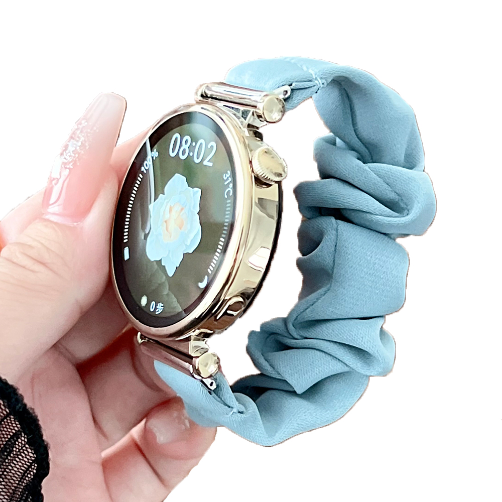 Watch Strap Replacement - 20 mm scrunchies horlogeband elastische vervangende