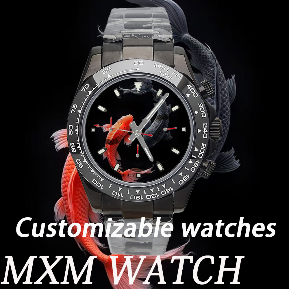 Leather Bracelet - Op maat gemaakte creatieve VK63 horloge