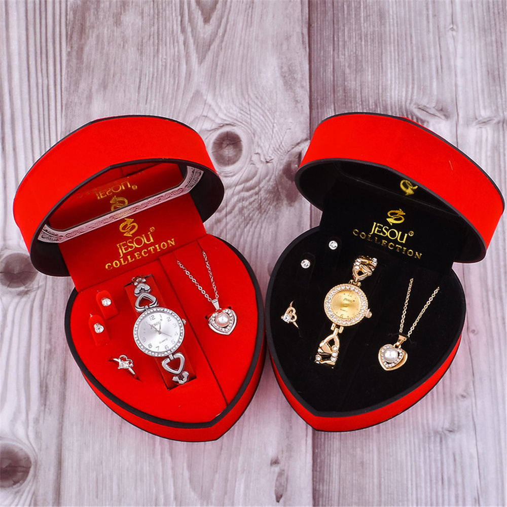 Jewelry Watches Silver - 2026 Nieuwe Dames Armband Horloge Set