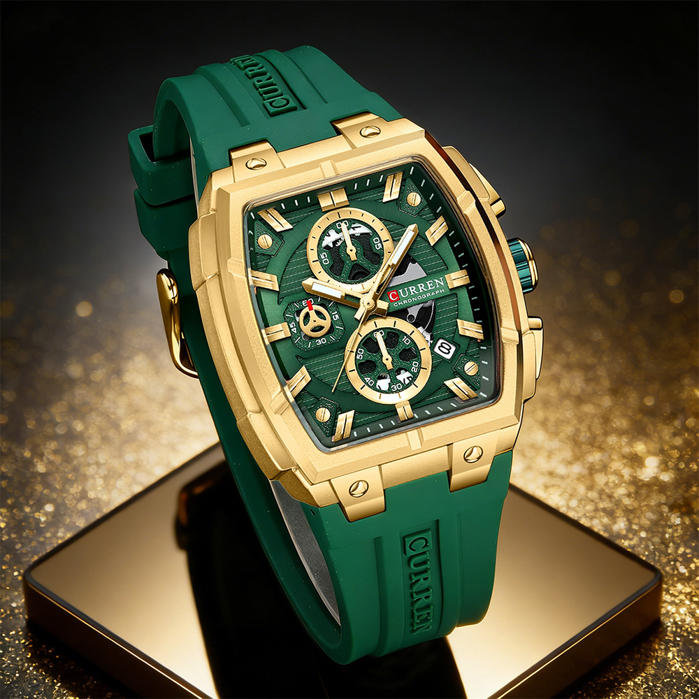 Jewelry And Watches - CURREN Luxe vintage horloge voor heren,