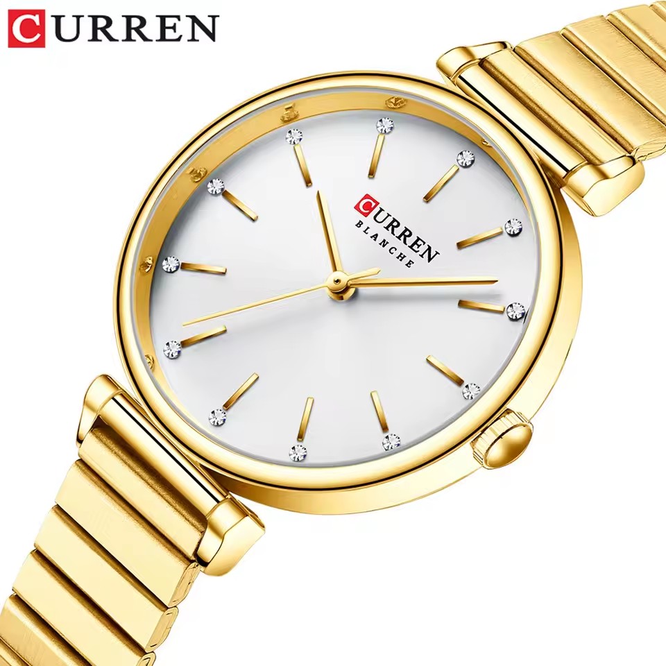 Jewelry Watches Silver - CURREN 9081 Exquise dameshorloge met quartz