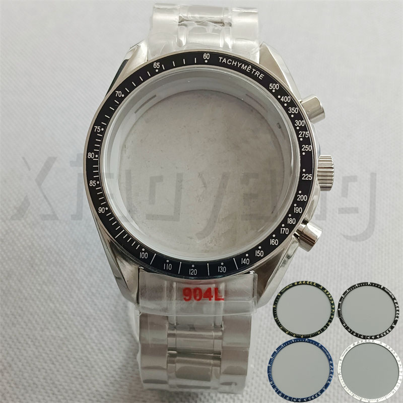 Jewelry Watches Silver - 40 mm VK63 zilveren horlogekast blauw