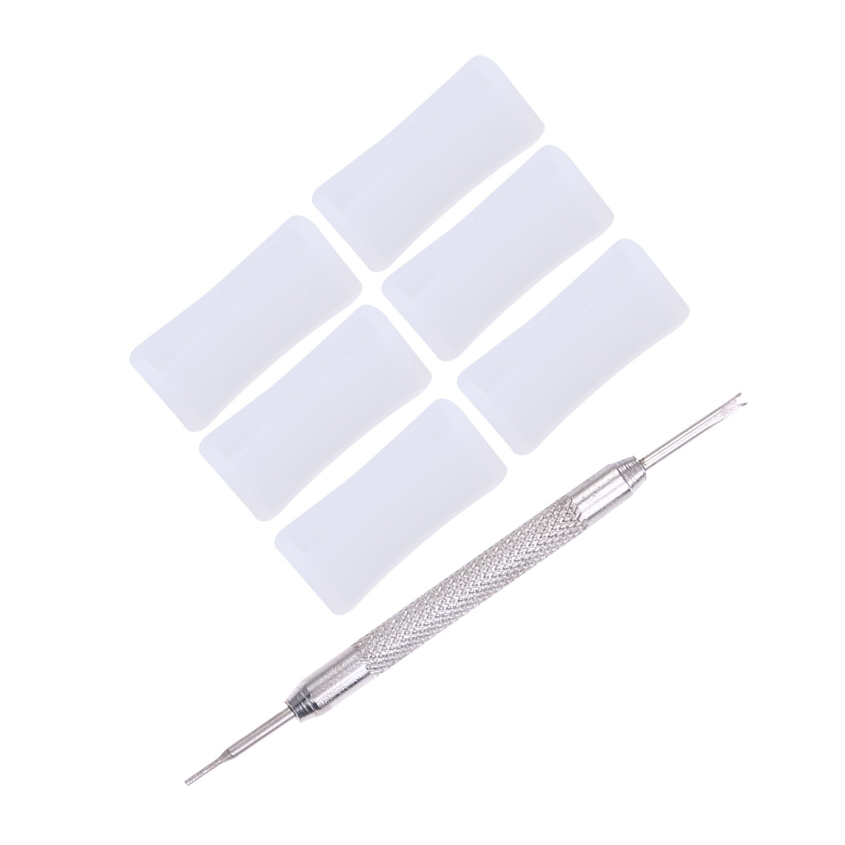 Watch Strap Replacement - 6 stuks siliconen horlogeband lussen 20
