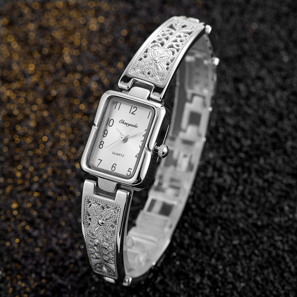 Elegante vrouwen kijken topmer - Jewelry Watches Silver recensie en prijs