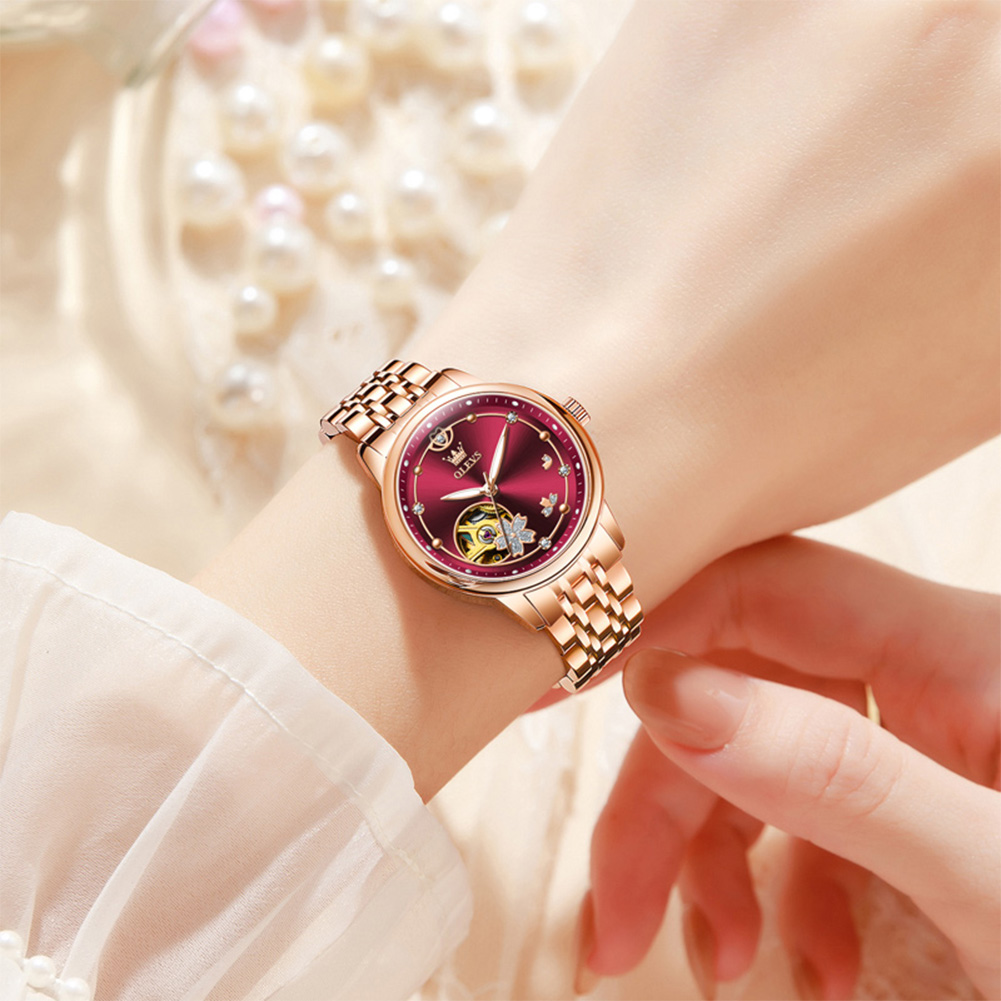 Rose goud wijnrood luxe casual - Jewelry Watches Gold recensie en prijs