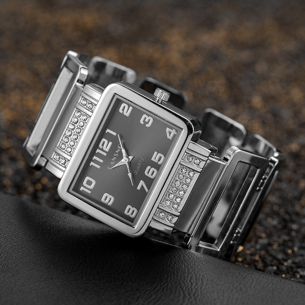 Cansnow Rechthoek Damespolshor - Jewelry Watches Silver recensie en prijs