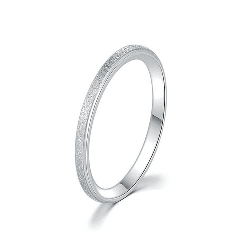 Mode minimalistische matte dun - Minimalist Ring Stackable recensie en prijs