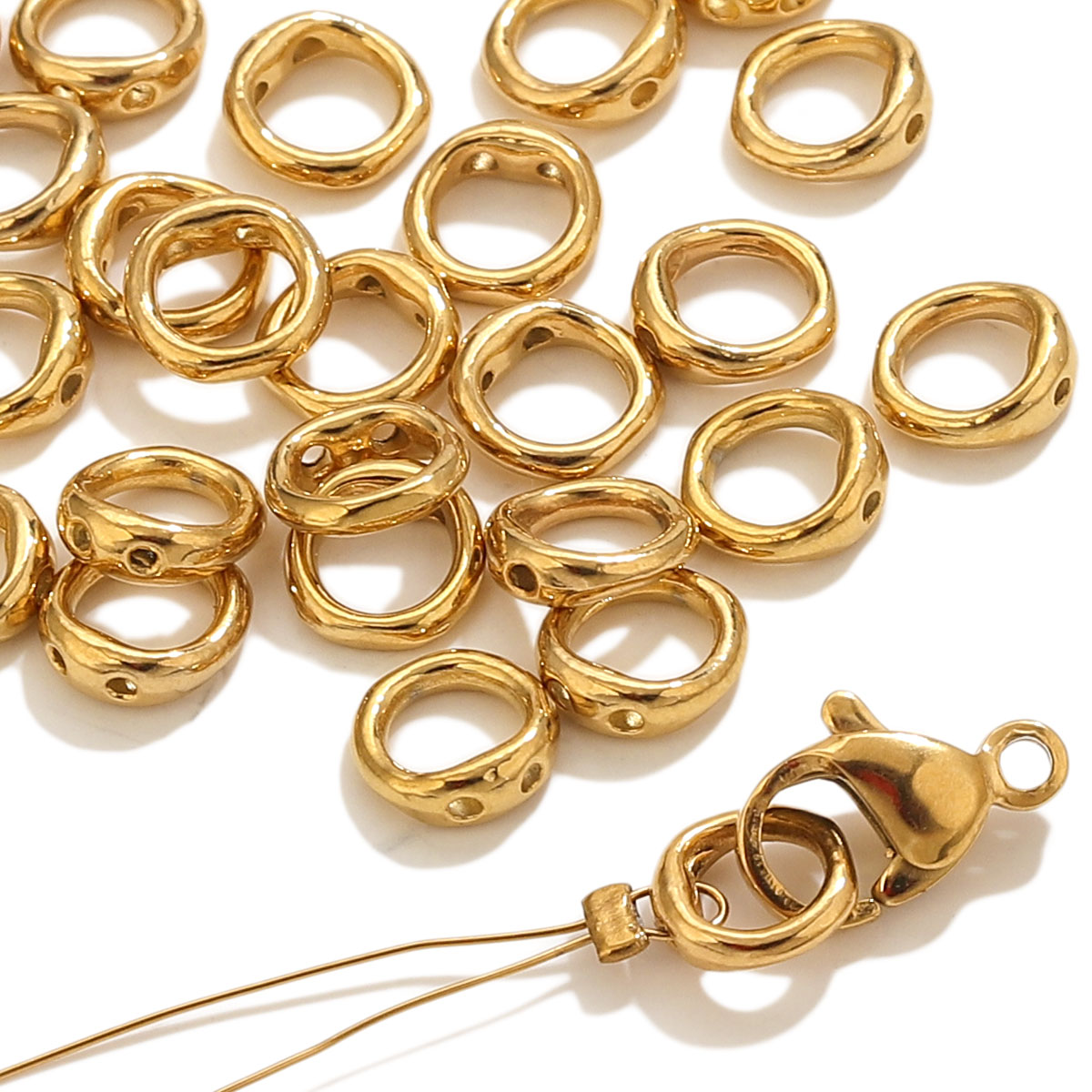 20 stuks roestvrijstalen sluit - Charm Bracelet Beads recensie en prijs