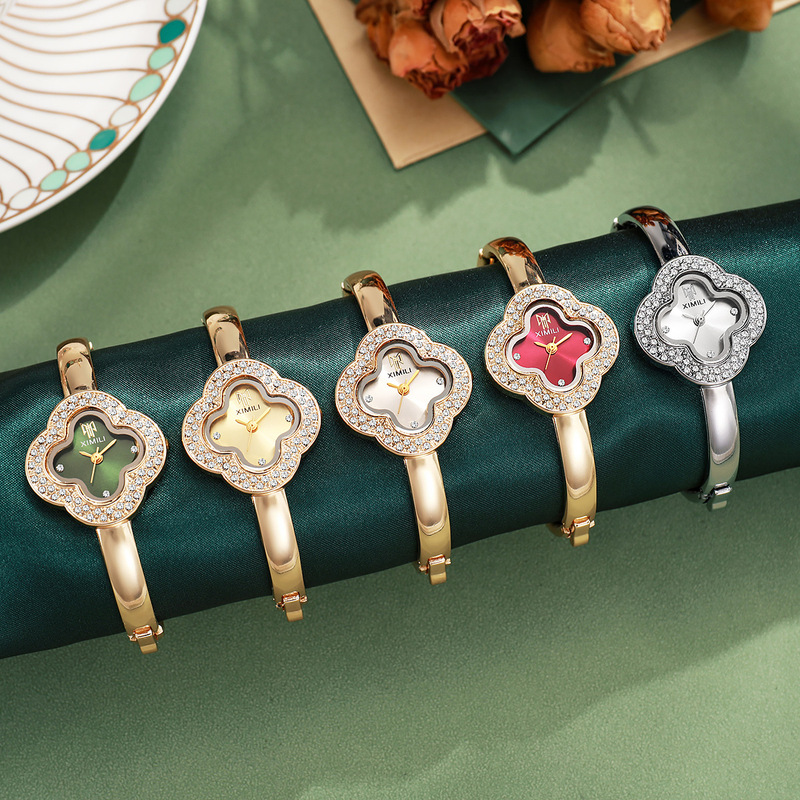 Dames luxe diamanten quartz po - Jewelry Diamond Watches recensie en prijs