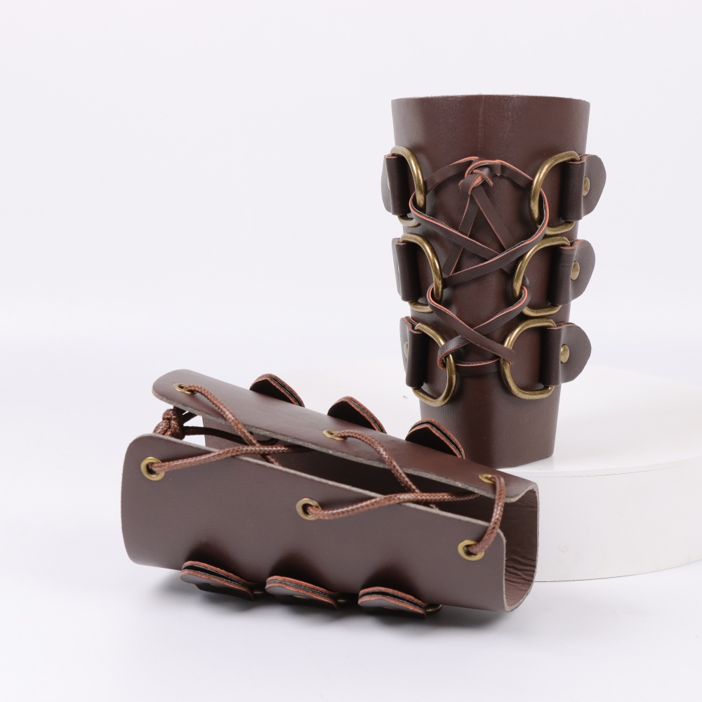 Middeleeuwse boogschieten lede - Leather Bracelet recensie en prijs