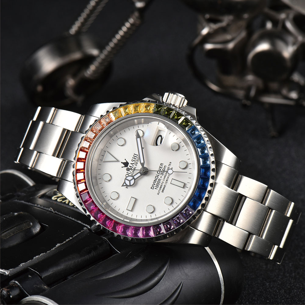 40 mm luxe duikhorloge voor he - Watch Strap Replacement recensie en prijs