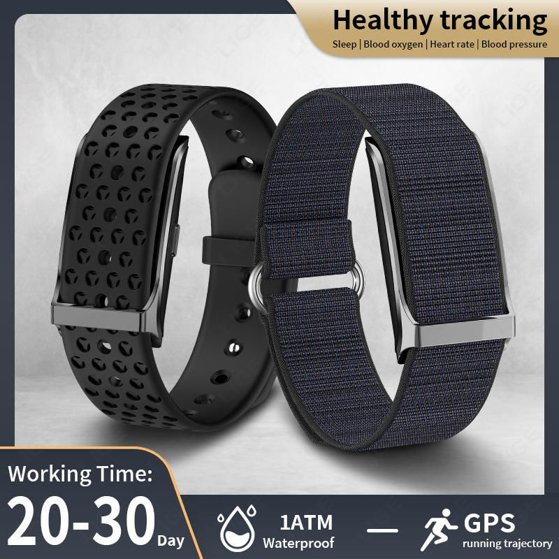 LUIK Smart Watch Hartslag Bloe - Italian Jewelry Watches recensie en prijs