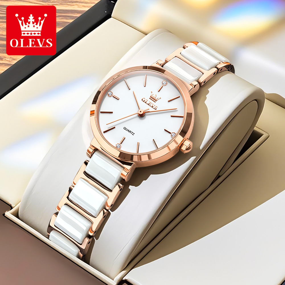 OLEVS Dameshorloge 5877 Luxe E - Jewelry And Watches recensie en prijs