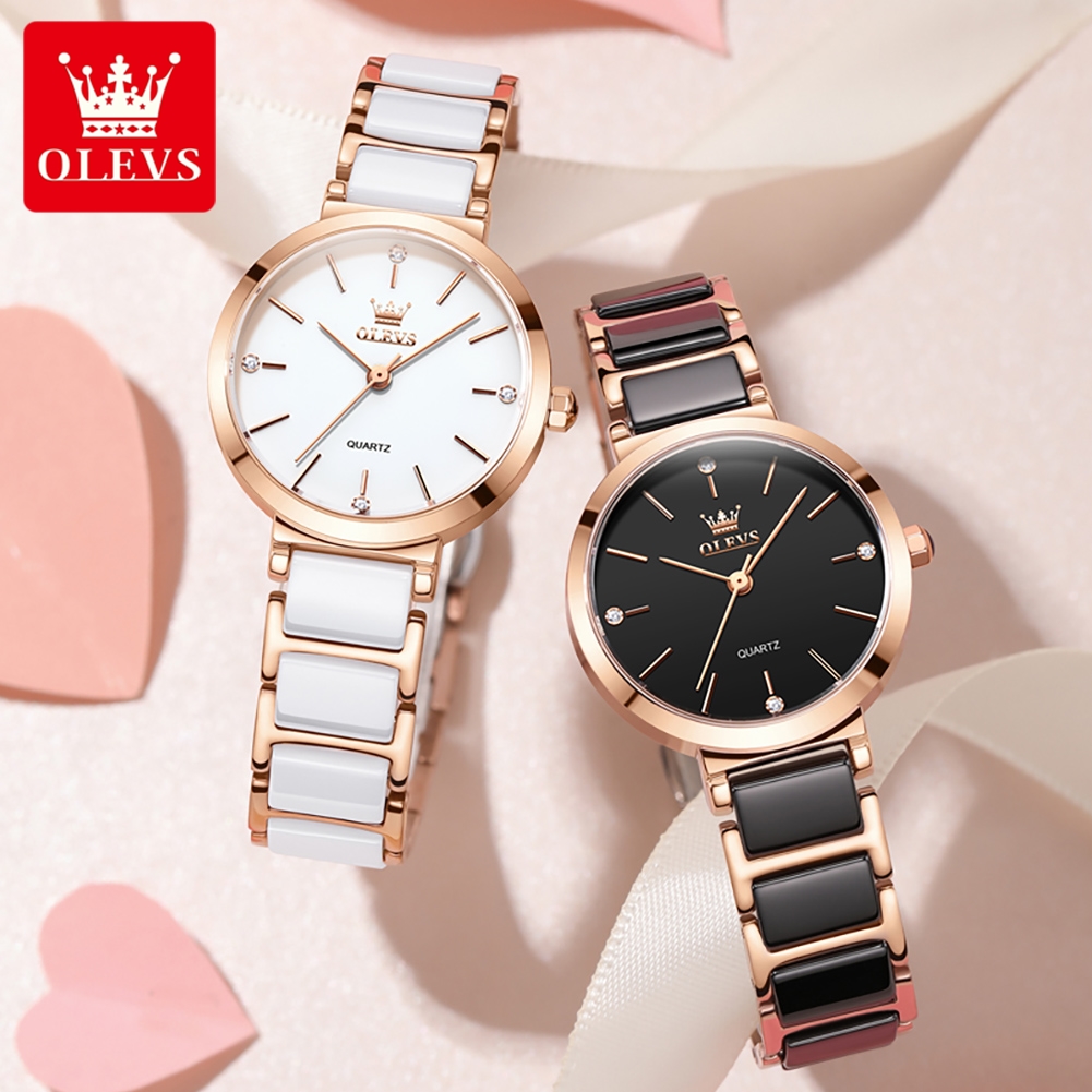 OLEVS Dameshorloge 5877 Luxe E - Jewelry And Watches recensie en prijs