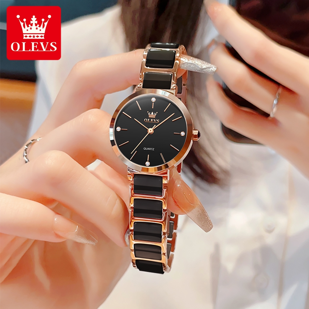 OLEVS Dameshorloge 5877 Luxe E - Jewelry And Watches recensie en prijs