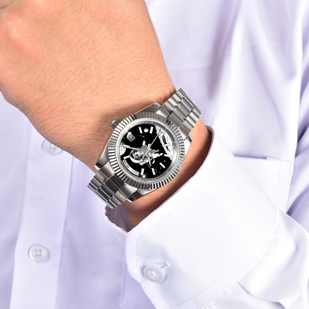 Creatief herenhorloge 40 mm /  - Jewelry And Watches recensie en prijs