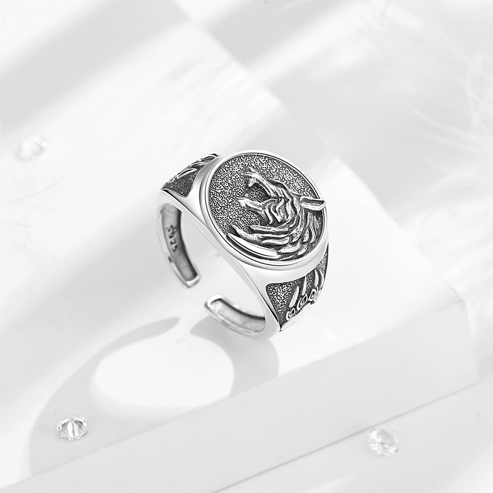 Eudora 925 Sterling Zilver Vik - Mens Signet Ring recensie en prijs