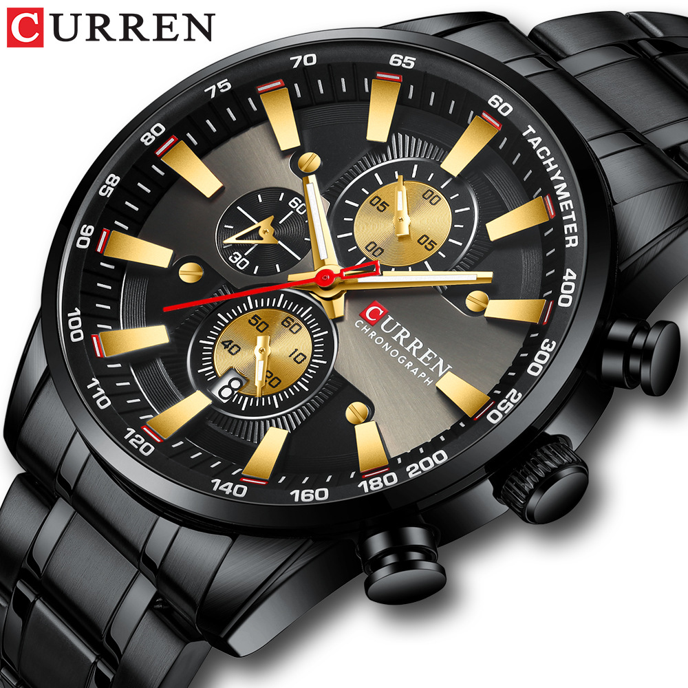 CURREN 8351 heren quartz horlo - Jewelry Watches Silver recensie en prijs