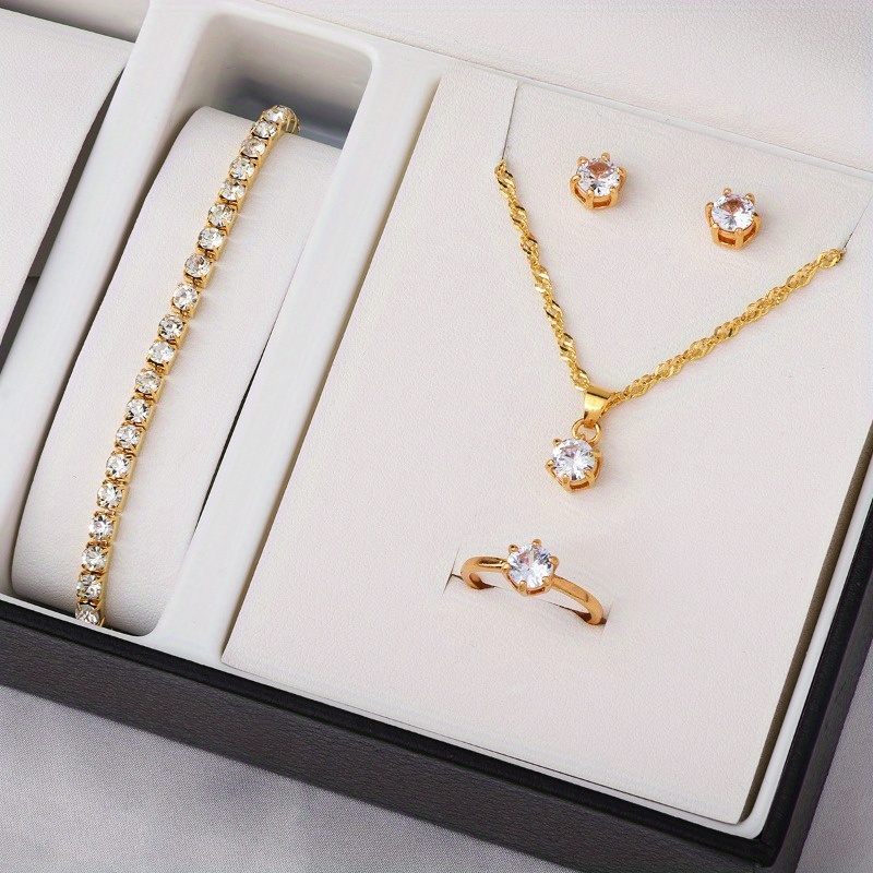 4-delige minimalistische zirko - Minimalist Ring Stackable recensie en prijs