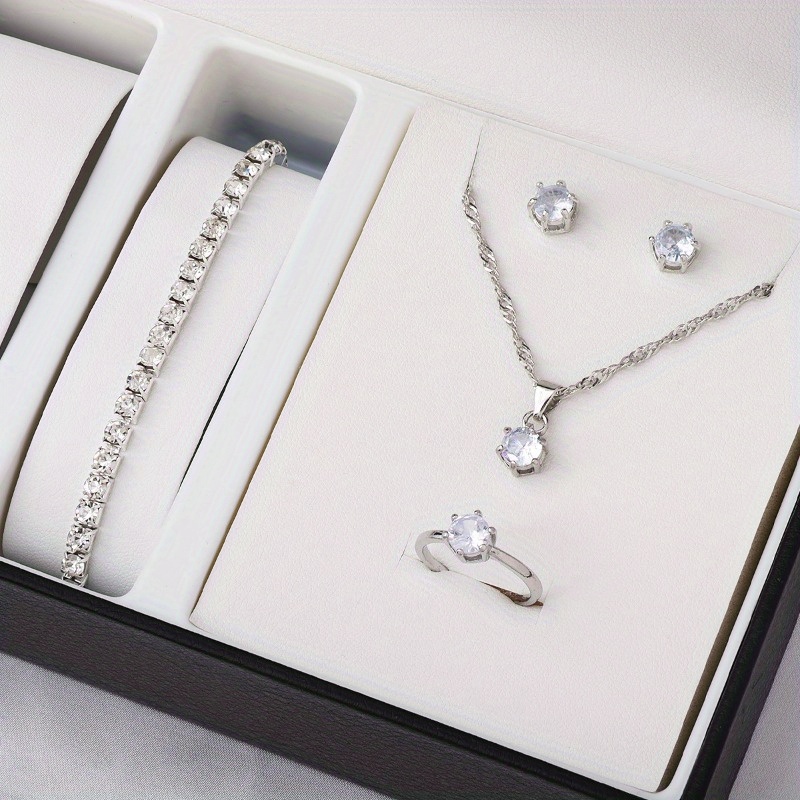 4-delige minimalistische zirko - Minimalist Ring Stackable recensie en prijs
