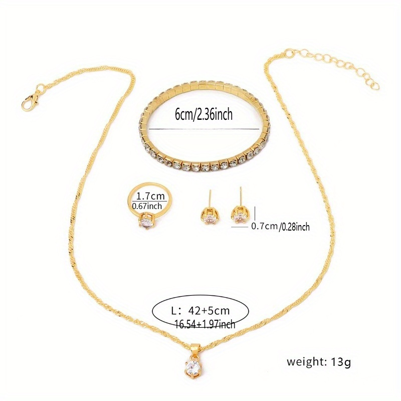 4-delige minimalistische zirko - Minimalist Ring Stackable recensie en prijs