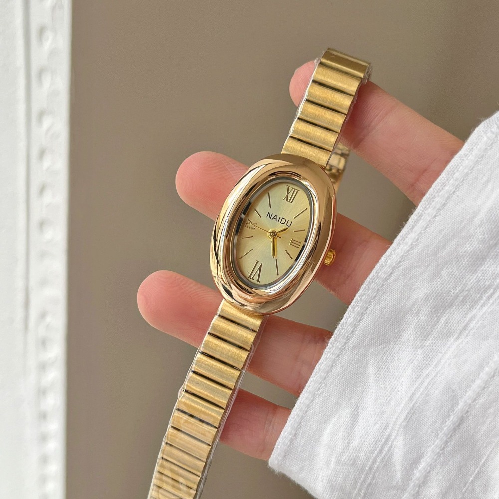 Luxe Merk Goud Ovale Vrouwen Q - Jewelry Watches Gold recensie en prijs