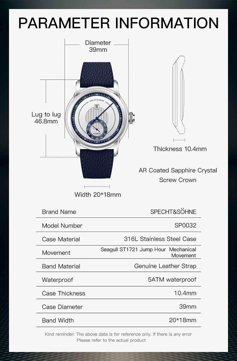2026 Nieuwe Luxe Specht & Söhn - Seiko Watch Presage recensie en prijs