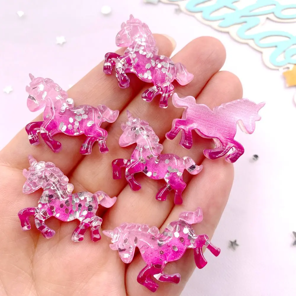 6 STKS Kleurrijke Hars Glitter - Paradise Jewelry & Watches Llc Miami Reviews recensie en prijs