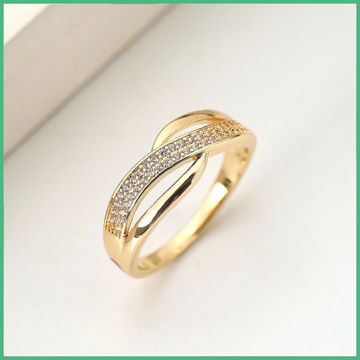 Cross Finger Ring Set met voll - Minimalist Ring Stackable recensie en prijs