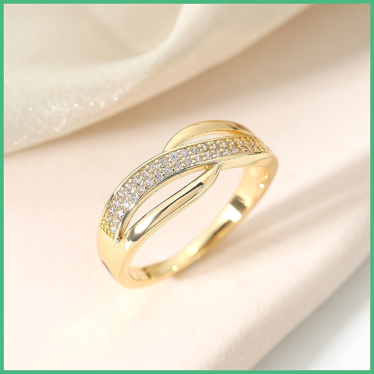 Cross Finger Ring Set met voll - Minimalist Ring Stackable recensie en prijs
