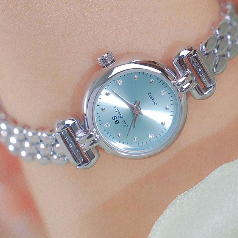 2024 Nieuwe Luxe Ijs Blauw Zil - Jewelry Watches Silver recensie en prijs