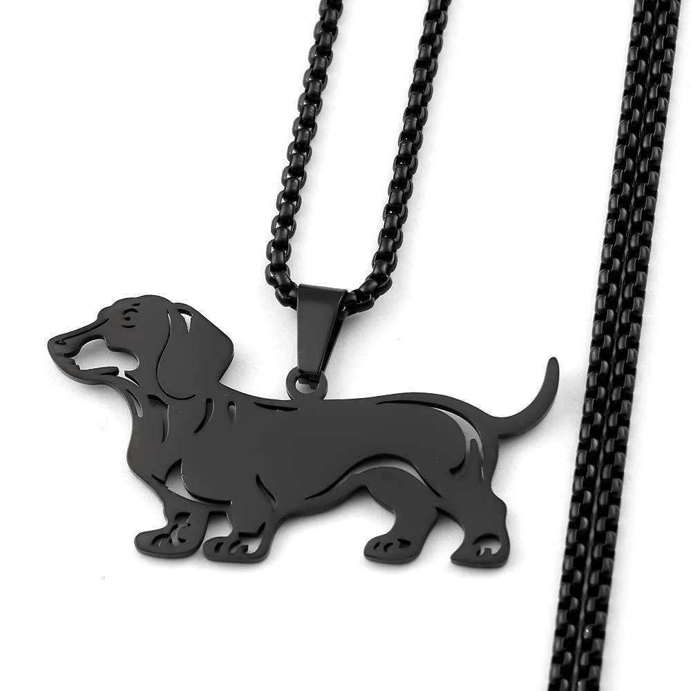 Doxie Worst Hond Hanger Kettin - Mens Dog Tag Necklace recensie en prijs
