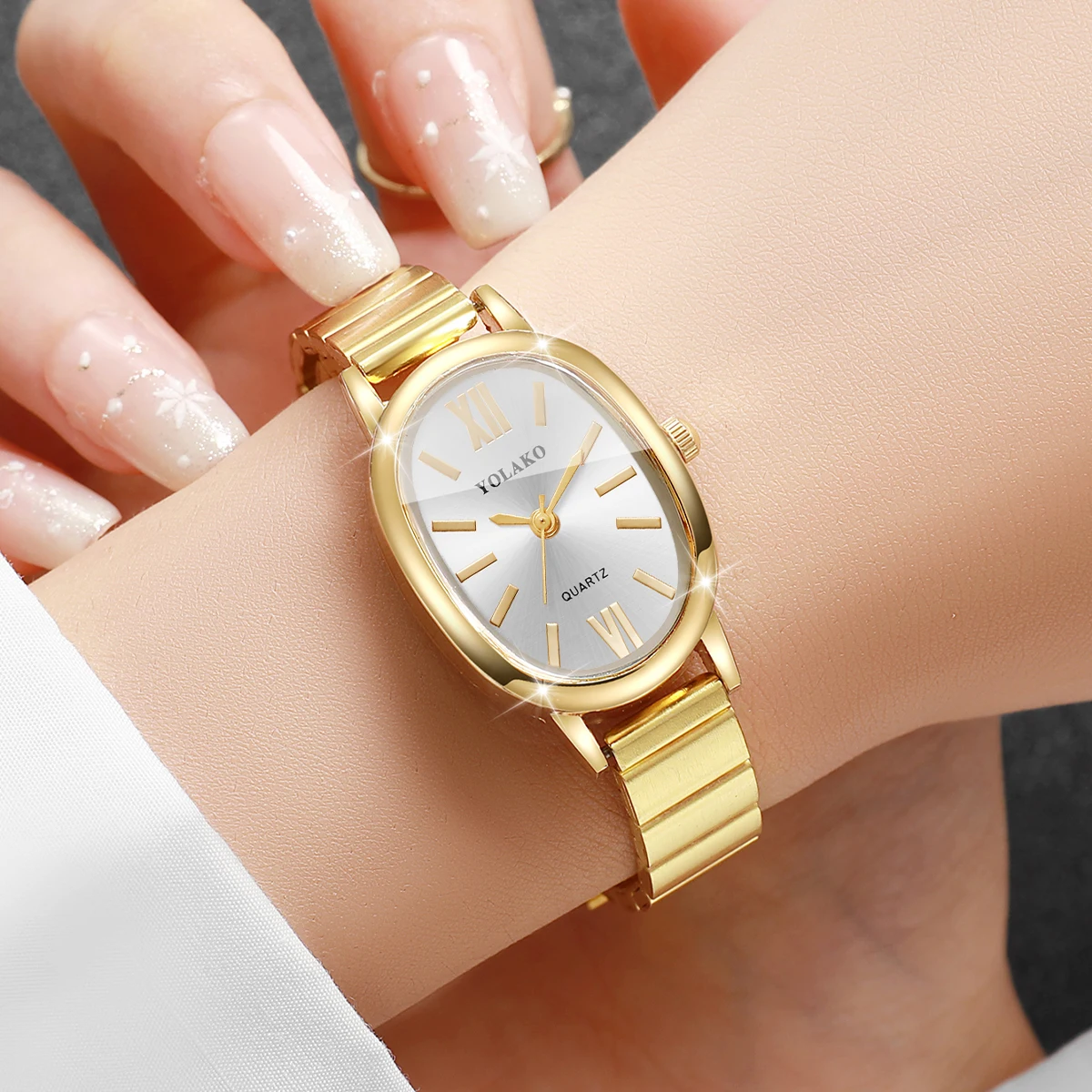 Mode onregelmatige wijzerplaat - Jewelry Watches Gold recensie en prijs