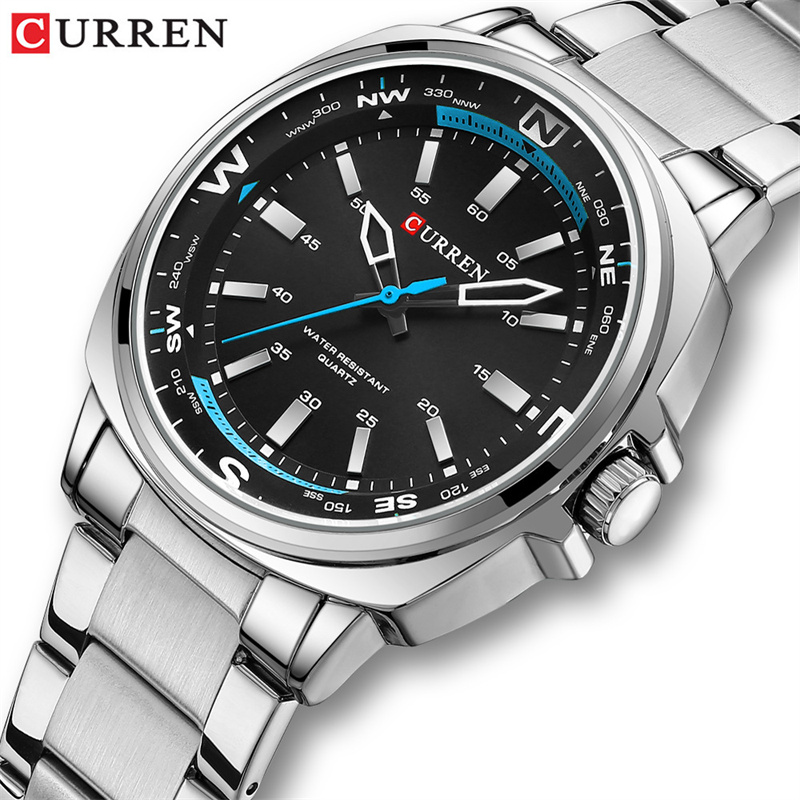 Curren 8455 Herenmode Zilver Q - Jewelry Watches Silver recensie en prijs