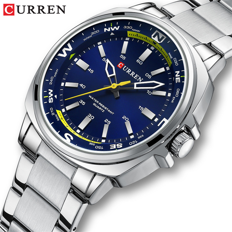 Curren 8455 Herenmode Zilver Q - Jewelry Watches Silver recensie en prijs