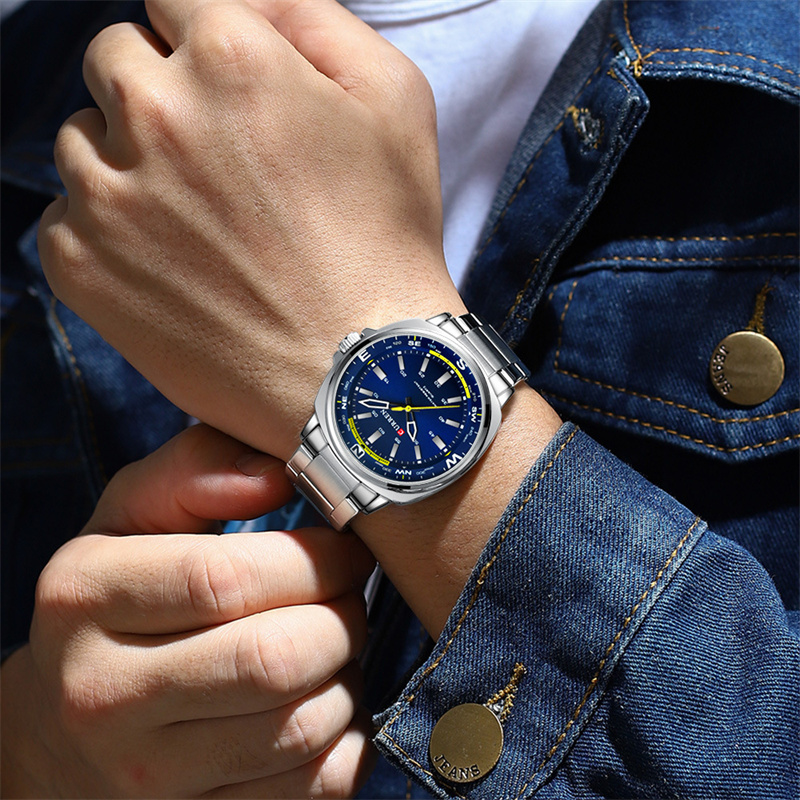 Curren 8455 Herenmode Zilver Q - Jewelry Watches Silver recensie en prijs