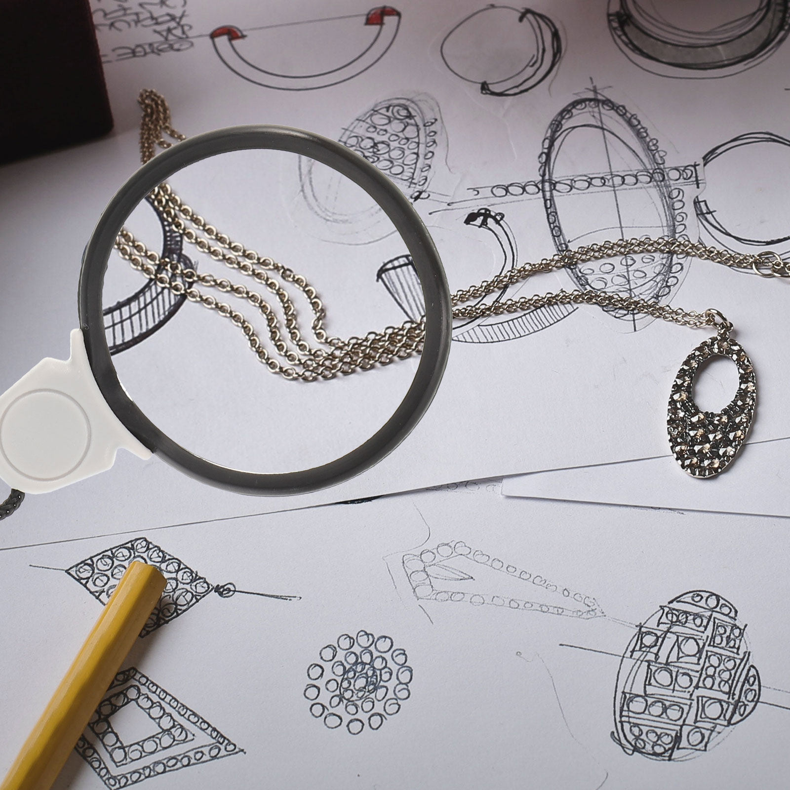 Kettingloep Hangende loep Plas - Jewelry Essentials Watches recensie en prijs