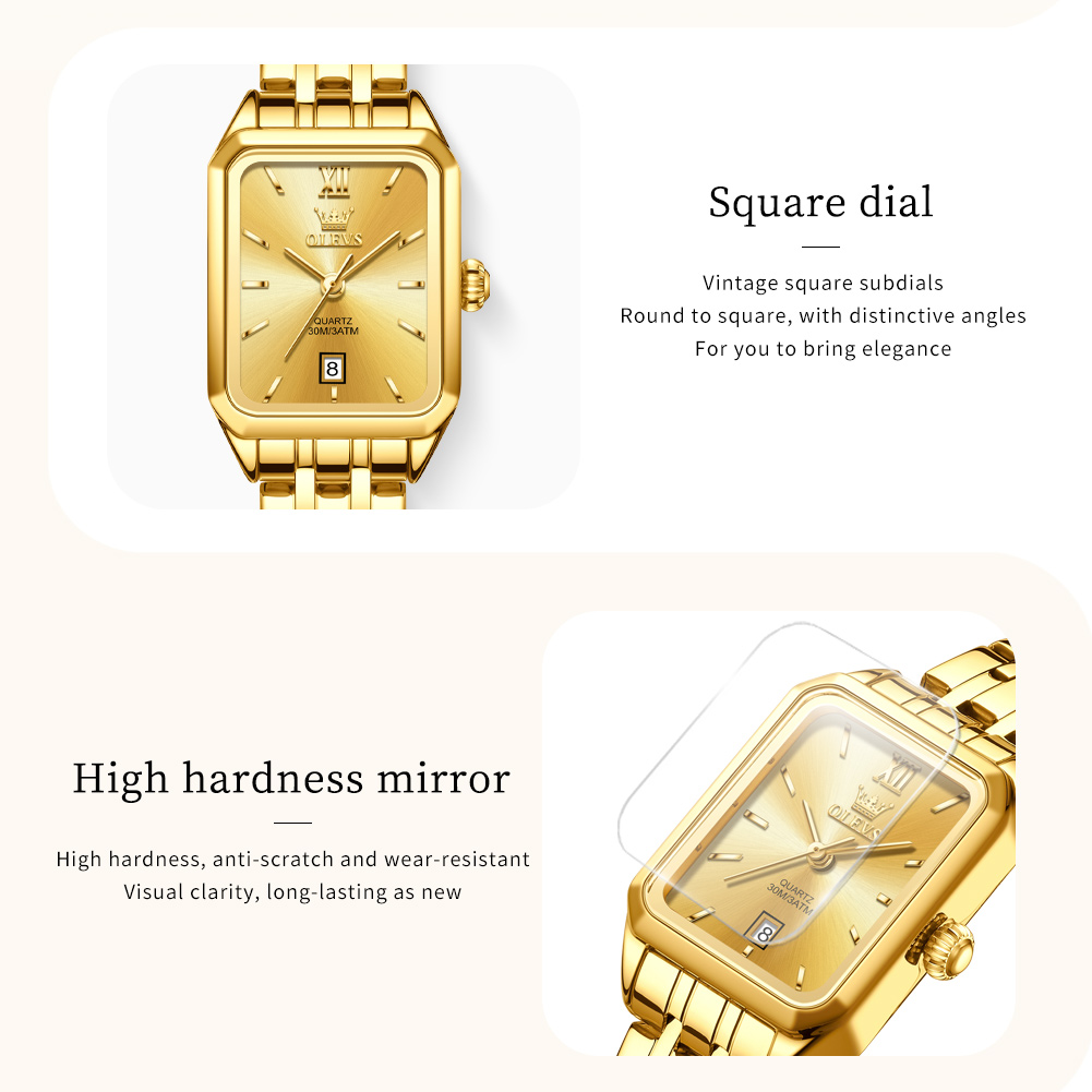 OLEVS Luxe topmerk dameshorlog - Jewelry Watches Gold recensie en prijs