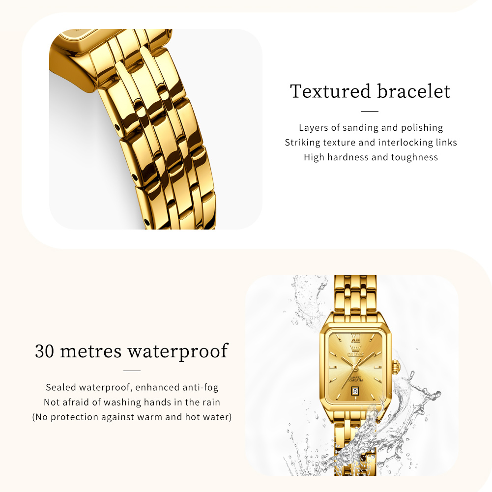 OLEVS Luxe topmerk dameshorlog - Jewelry Watches Gold recensie en prijs