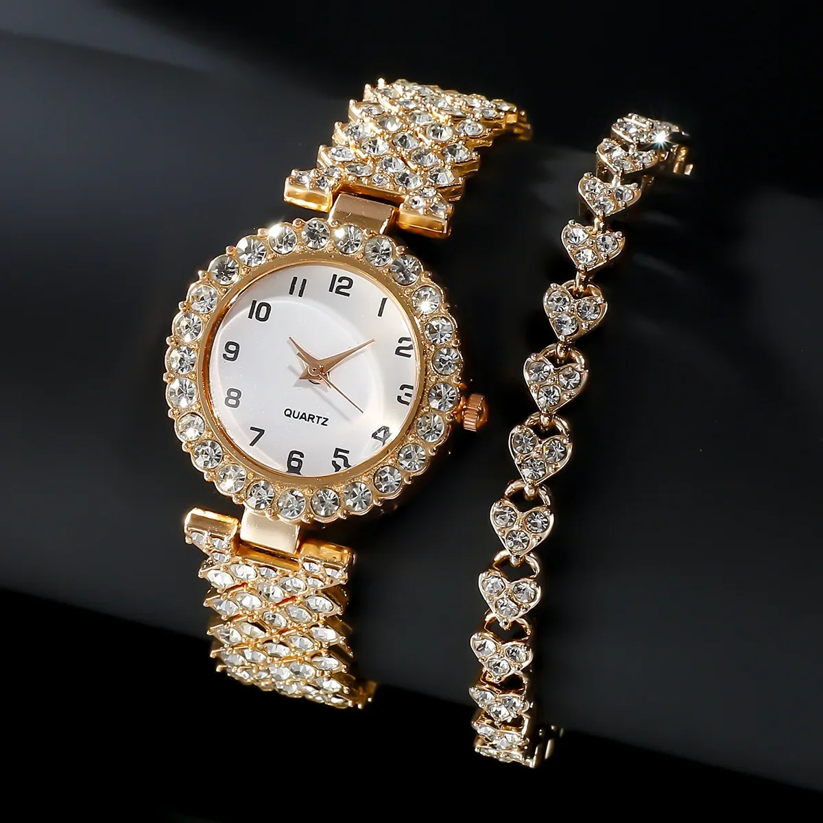 1 stks/2 stks Luxe Mode Vrouwe - Jewelry Watches Silver recensie en prijs