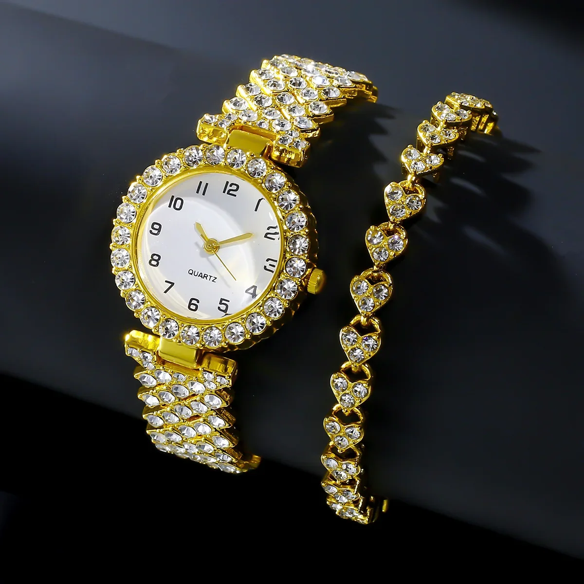 1 stks/2 stks Luxe Mode Vrouwe - Jewelry Watches Silver recensie en prijs