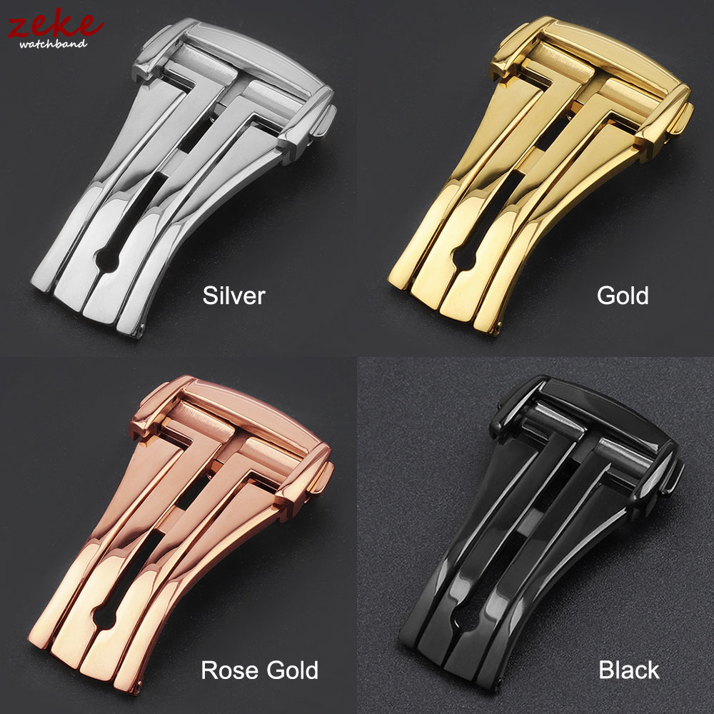 Roestvrij staal inzetsluiting  - Watch Strap Replacement recensie en prijs
