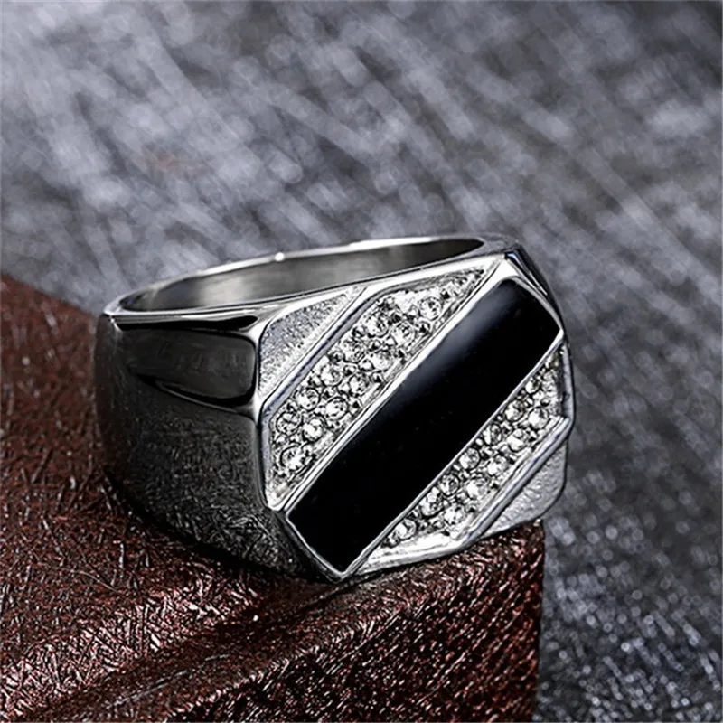 Signet Vierkante Vinger Ringen - Mens Signet Ring recensie en prijs