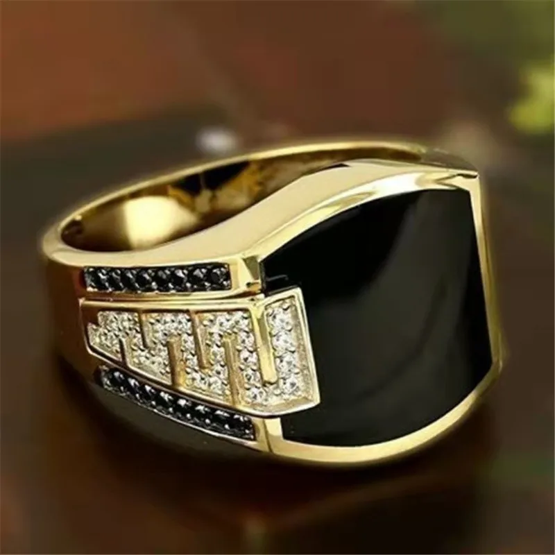 Signet Vierkante Vinger Ringen - Mens Signet Ring recensie en prijs